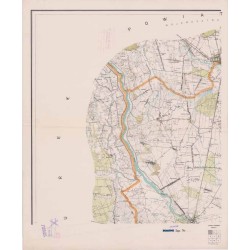 Powiat Poddębice. Województwo łódzkie. Skala 1:25 000 (mapa w 9 arkuszach 1961)