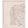 Powiat Poddębice. Województwo łódzkie. Skala 1:25 000 (mapa w 9 arkuszach 1961)