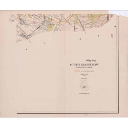Powiat Krasnystaw. Województwo lubelskie. Skala 1:25 000 (mapa w 10 arkuszach 1961)