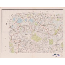 Powiat Chełm. Województwo lubelskie. Skala 1:25 000 (mapa w 11 arkuszach 1963)
