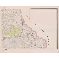 Powiat Chełm. Województwo lubelskie. Skala 1:25 000 (mapa w 11 arkuszach 1963)