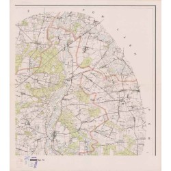 Powiat Wieluń. Województwo łódzkie. Skala 1:25 000 (mapa w 9 arkuszach 1963)
