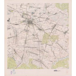 Powiat Wieluń. Województwo łódzkie. Skala 1:25 000 (mapa w 9 arkuszach 1963)