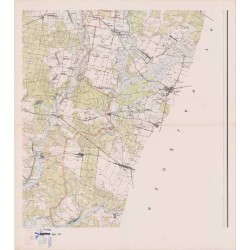 Powiat Wieluń. Województwo łódzkie. Skala 1:25 000 (mapa w 9 arkuszach 1963)