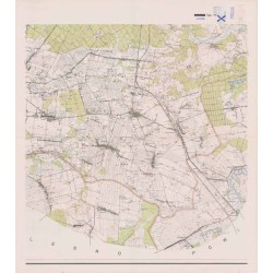 Powiat Wieluń. Województwo łódzkie. Skala 1:25 000 (mapa w 9 arkuszach 1963)