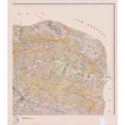 Powiat Limanowa. Województwo krakowskie. Skala 1:25 000 (mapa w 6 arkuszach 1961)