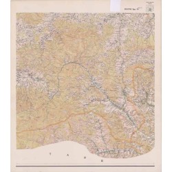 Powiat Limanowa. Województwo krakowskie. Skala 1:25 000 (mapa w 6 arkuszach 1961)
