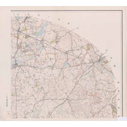 Powiat Wąbrzeźno. Województwo bydgoskie. Skala 1:25 000 (mapa w 4 arkuszach 1965)