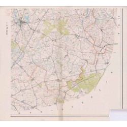 Powiat Wąbrzeźno. Województwo bydgoskie. Skala 1:25 000 (mapa w 4 arkuszach 1965)