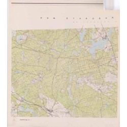 Powiat Świecie. Województwo bydgoskie. Skala 1:25 000 (mapa w 8 arkuszach 1964)