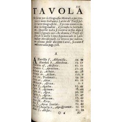Geografia Universale. Espost a nei differenti metodi che possono abbreviare lo Studio, e facilitar l'uso di questa scienza col s