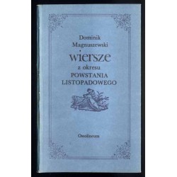 Wiersze z okresu powstania listopadowego
