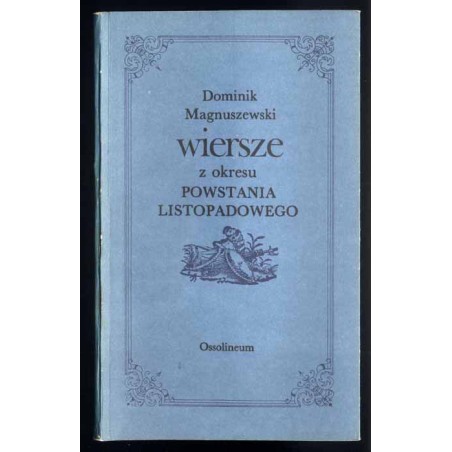 Wiersze z okresu powstania listopadowego