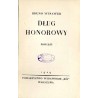 Dług honorowy. Powieść