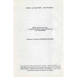 Objaśnienia do szczegółowej mapy geologicznej Polski. Arkusz Kuźnia Raciborska (M 34 - 61 B) 1:50.000