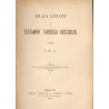 Kilka listów i testament Tadeusza Kościuszki