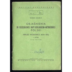 Objaśnienia do szczegółowej mapy geologiczno-inżynierskiej Polski. Arkusz Wojkowice (M34-51C) 1:50 000
