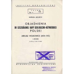 Objaśnienia do szczegółowej mapy geologiczno-inżynierskiej Polski. Arkusz Wojkowice (M34-51C) 1:50 000