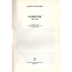 Pamiętnik 1832-1848