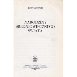 Narodziny średniowiecznego świata