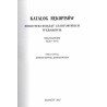 Katalog rękopisów Biblioteki Czartoryskich w Krakowie. Sygnatury 5320-5441