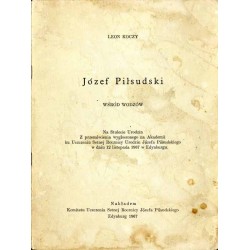 Józef Piłsudski wśród wodzów. Na stulecie urodzin. Z przemówienia wygłoszonego na Akademii ku uczczeniu setnej rocznicy urodzin