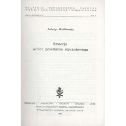 Szwecja wobec powstania styczniowego