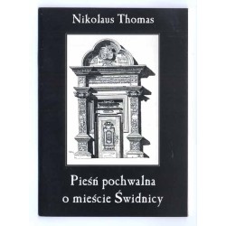 Pieśń pochwalna o mieście Świdnicy