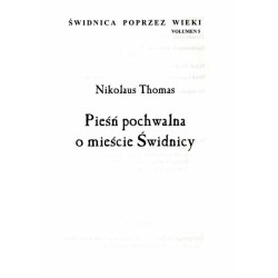 Pieśń pochwalna o mieście Świdnicy