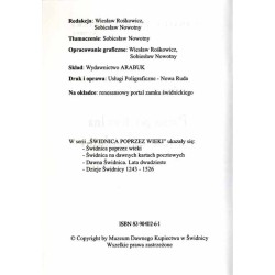 Pieśń pochwalna o mieście Świdnicy