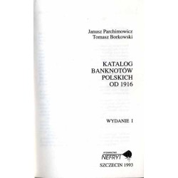 Katalog banknotów polskich od 1916