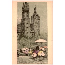 A. Setkowicz. Autolitografja. Kraków, Kościół N. P. Marji