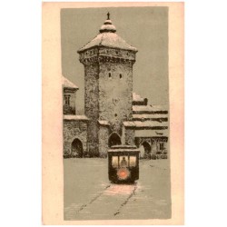 A. Setkowicz. Autolitografja. Kraków, Brama Florjańska