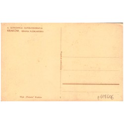 A. Setkowicz. Autolitografja. Kraków, Brama Florjańska