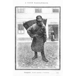 Tragarz / "TRAGARZ. Rysunek oryginalny I. Pankiewicza. (1613)"