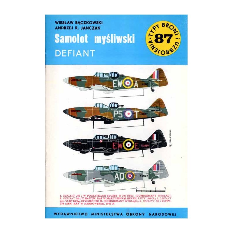 Samolot myśliwski P-39 Defiant