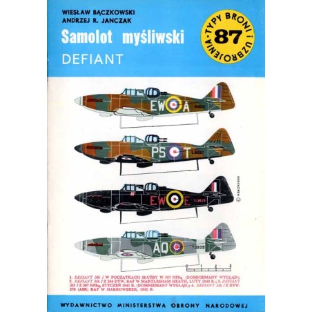 Samolot myśliwski P-39 Defiant