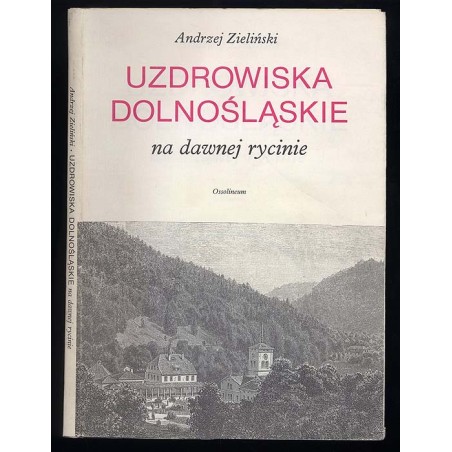 Uzdrowiska dolnośląskie na dawnej rycinie
