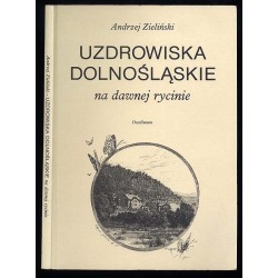 Uzdrowiska dolnośląskie na dawnej rycinie