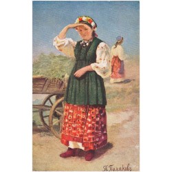 Укpaїнcькe Mиcтeцтвo в кoлipax. П. Пoлякoв: Дiвчинa