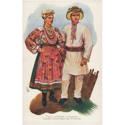 Typy ludowe z Podola. Types polonais de Podole