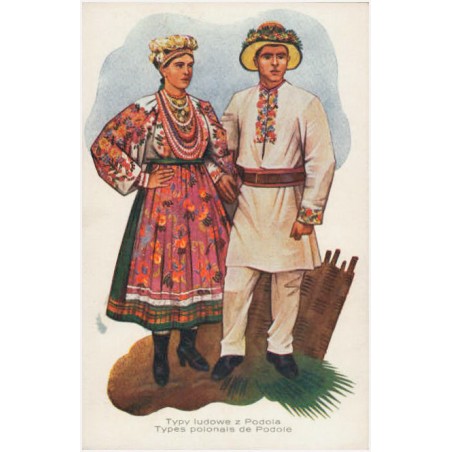 Typy ludowe z Podola. Types polonais de Podole