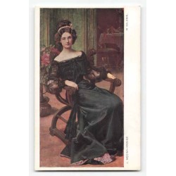 J. Męcina-Krzesz. W salonie.