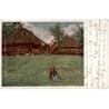 Stanisław Koszeliński pinx. Chałupy. Chaumiere polonaise. Bauernhäuser.
