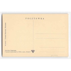 Stanisław Noakowski. Fragment miasteczka (w. XVI) z cyklu "Polska".