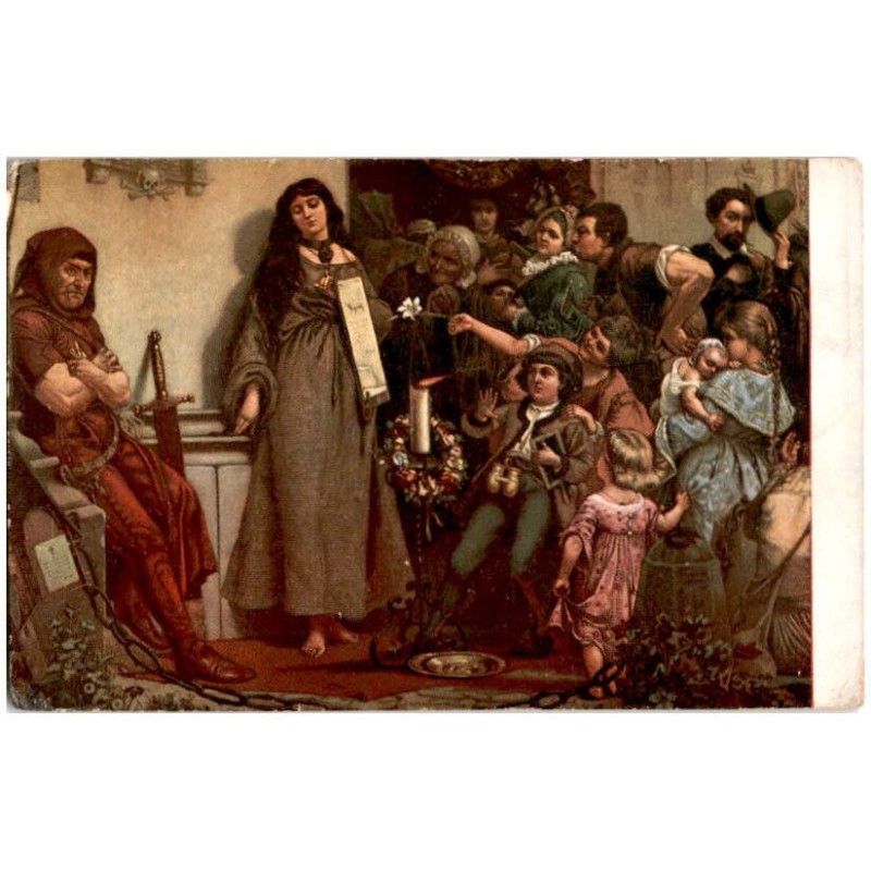 Władysław Rossowski pinx. ("Skazana")