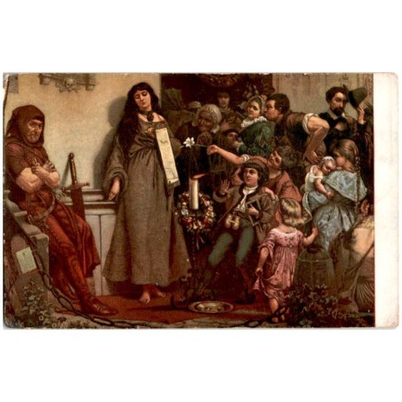 Władysław Rossowski pinx. ("Skazana")