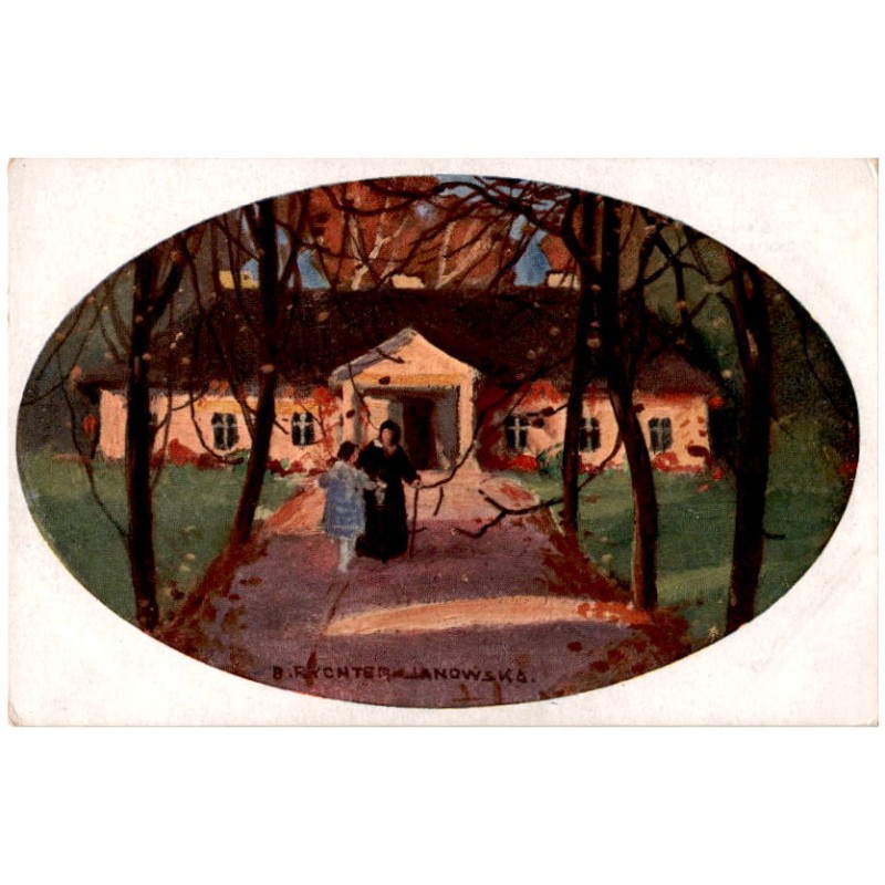 Br. Rychter-Janowska mal. "U Babuni"