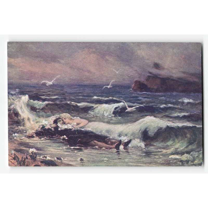 Кoтapбинcкiй: Пoцѣлyй вoлны. Polibek vln. Kotarbiński: Kuss der Welle. Le baiser de la vague. / Pocałunek fali