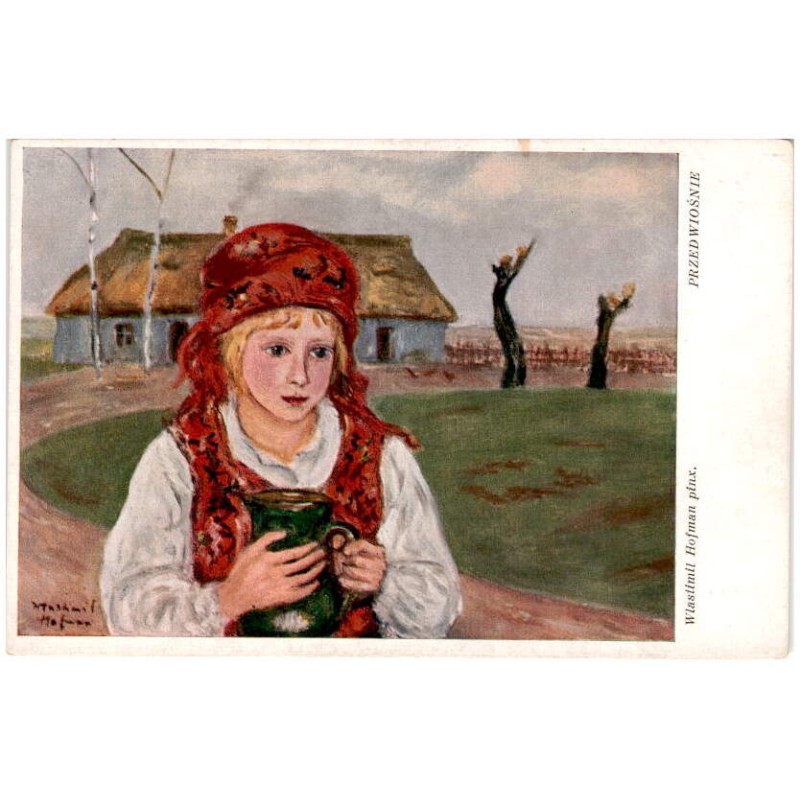 Wlastimil Hofman pinx. Przedwiośnie